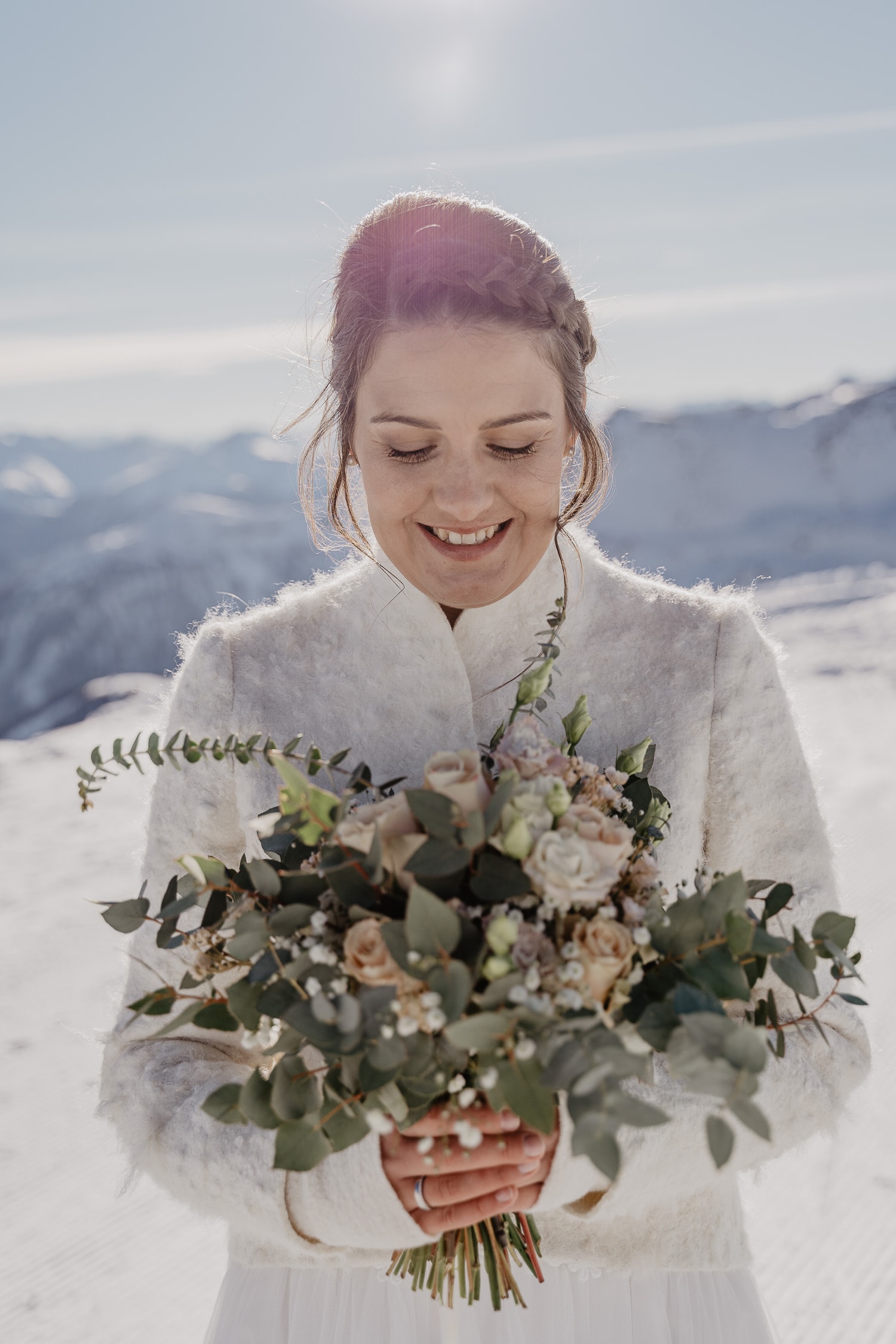 Hochzeitsfotograf Tirol Winterhochzeit Ski Elopement Serfaus Hochzeit Crystal Cube 31